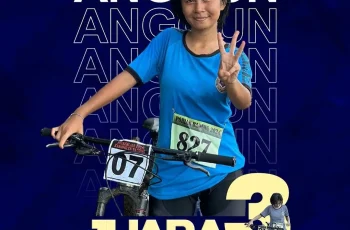 Anggun – Juara 3 Lomba Balap Sepeda