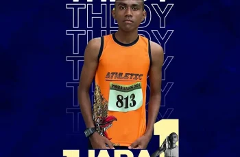Thedy – Juara 1 Lomba Lari 5000 m